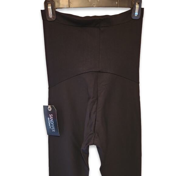 Sandpiper Maternity Leggings Black Size Medium NWT - Picture 4 of 8